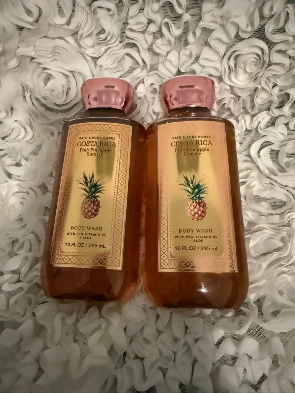 BNWT! Bath & Body Works Costa Rica Pink Pineapple Body Wash 2 pack